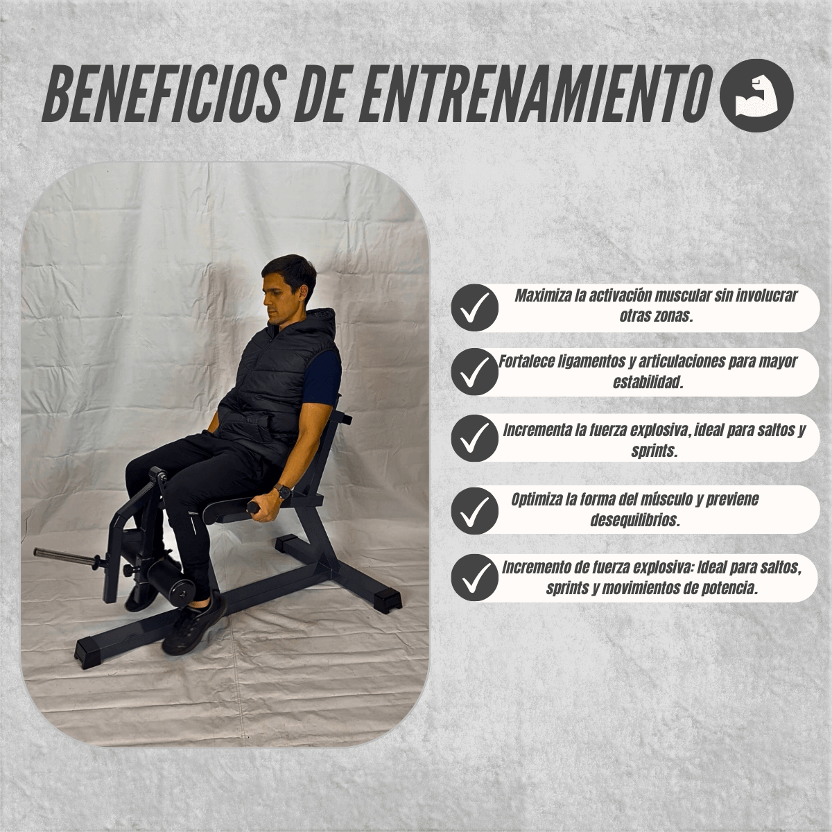 SILLÓN DE CUADRICEPS